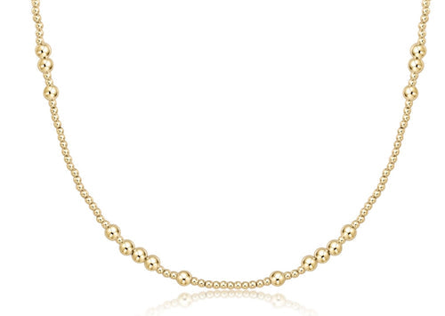 enewton | 17" Choker Hope Unwritten, 4mm Gold